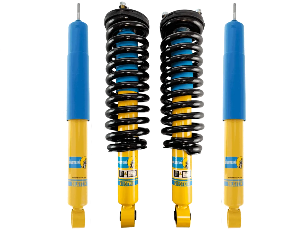 Bilstein 4600 Assembled Coilovers with OE Replacement Springs, Rear Shocks for 2007-2009 Toyota FJ Cruiser