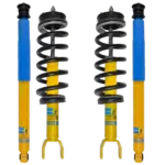 Bilstein 4600 Front Coilovers and Rear Shocks with OE Replacement Coils for 2019-2024 Ram 1500 4WD New Body