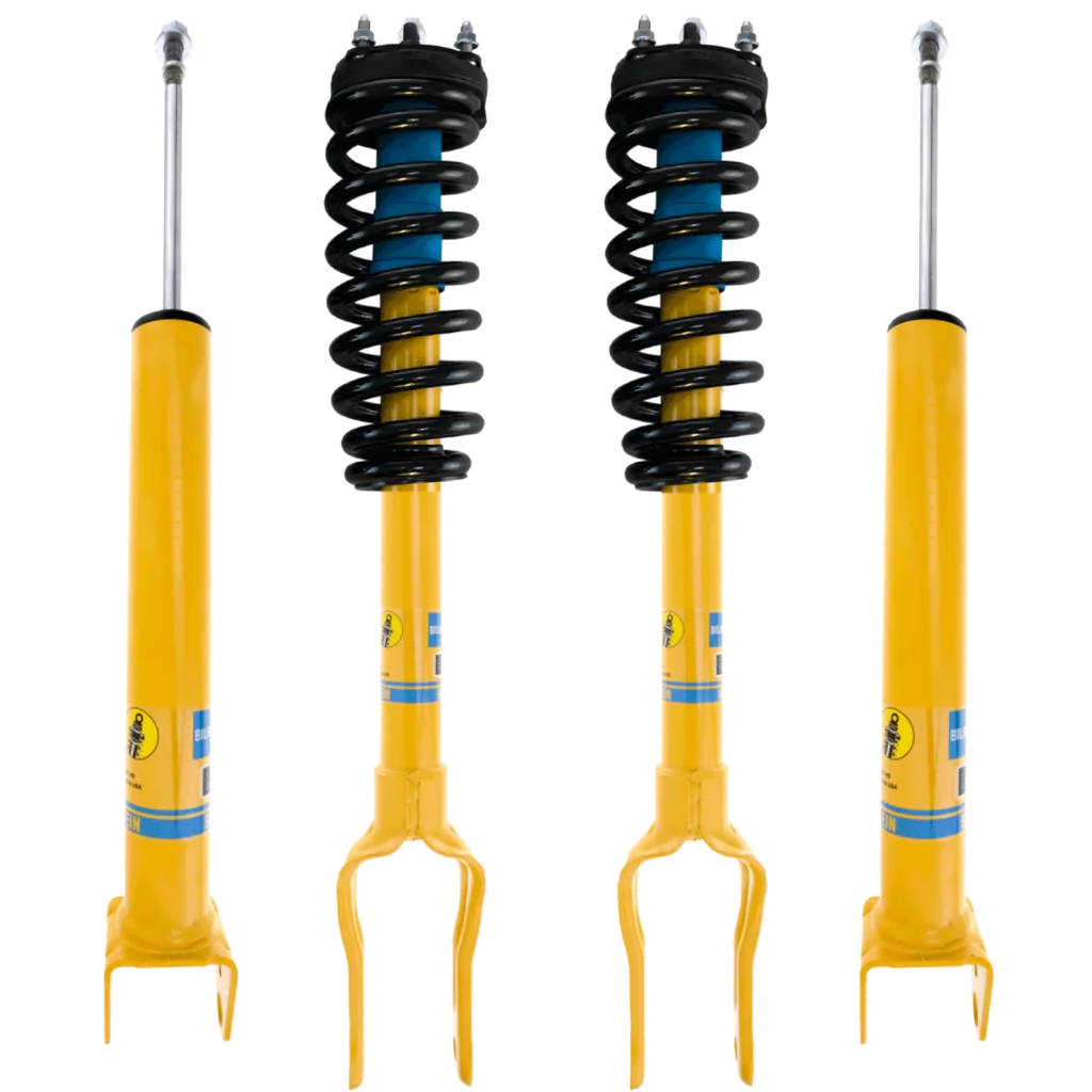 Bilstein 4600 Front OE Replacement Coilovers with OE Coils and Rear Shocks for 2011-2015 Jeep Grand Cherokee WK2