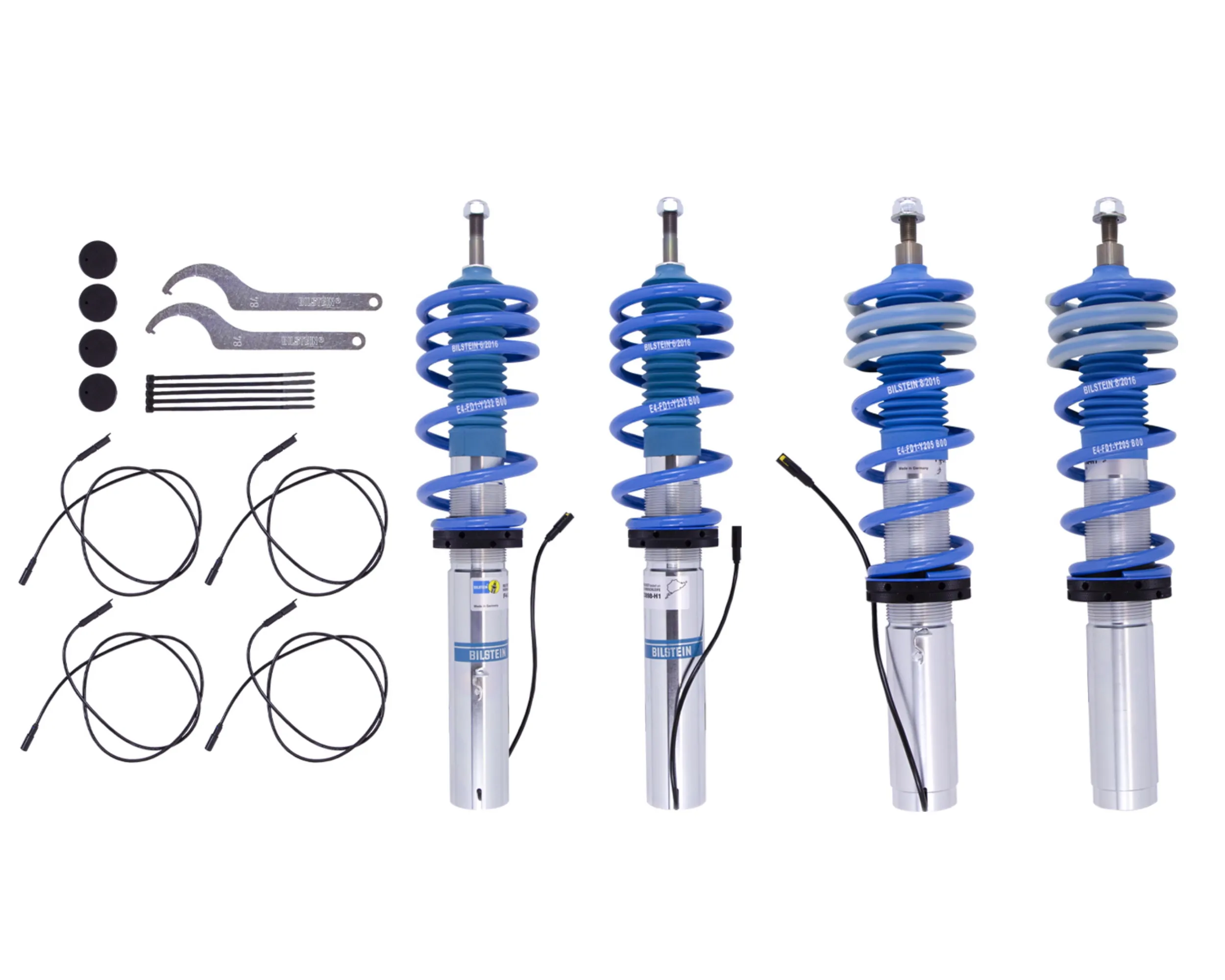 Bilstein B16 (DampTronic) Front and Rear Coilover Kit for 2013-2016 Porsche Boxster