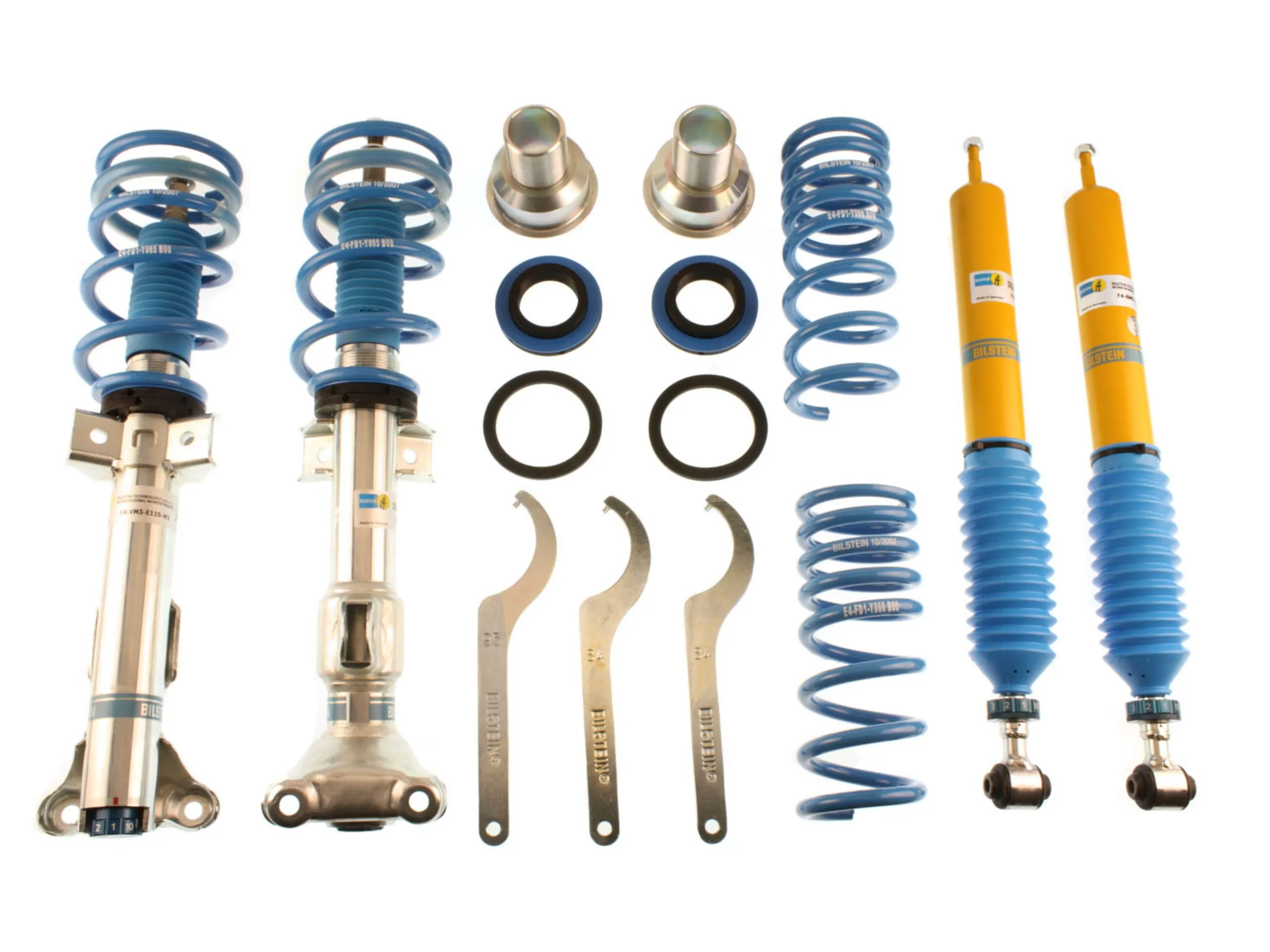 Bilstein B16 (PSS10) Front and Rear Coilover Kit for 2008-2015 Mercedes-Benz C350