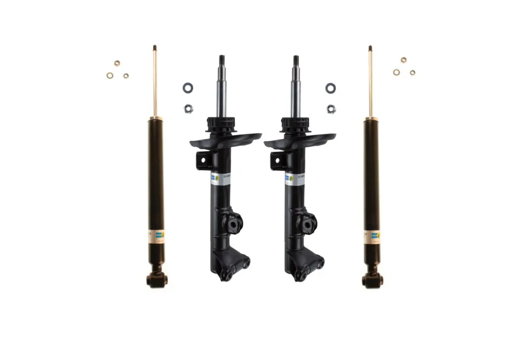 Bilstein B4 OE Replacement (DampMatic) Front and Rear Shocks for 2008-2011 Mercedes-Benz C300