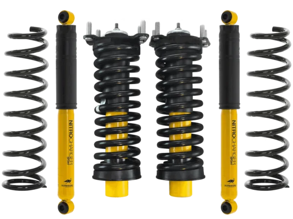 Arb Ome Front Lift Assembled Coilovers And Rear Shocks And Coils For Jeep Liberty