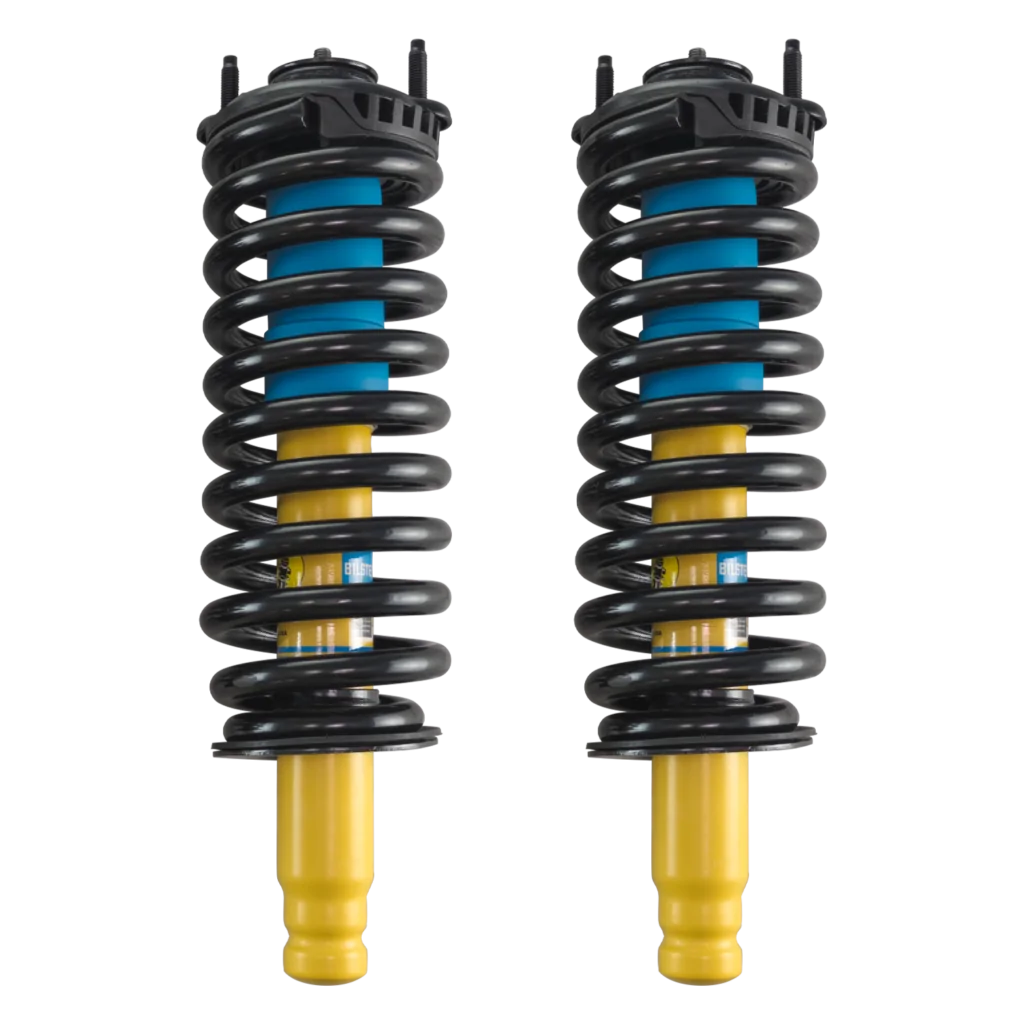 BILSTEIN 4600 FRONT ASSEMBLED COILOVERS WITH OE REPLACEMENT COILS FOR 2002-2009 CHEVROLET TRAILBLAZER