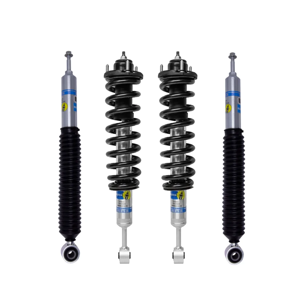 Bilstein 5100-OME 2-2.5 Front Lift Assembled Coilovers and 0-2 Rear Lift shocks for 2007-2009 Toyota FJ Cruiser