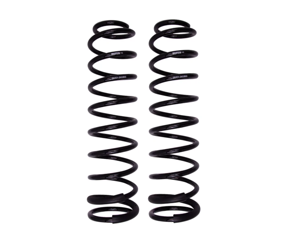 Bilstein B12 (Special) 2.5 Front Lift Coil Springs for 2018-2023 Jeep Wrangler 4Door 2WD-4WD