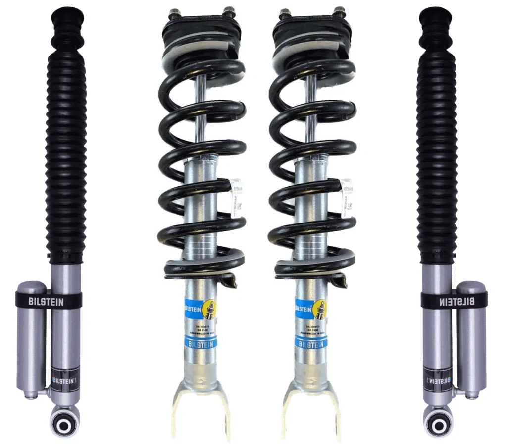 Bilstein B8 5100 0-2.6" Front Lift Adjustable Coilovers with Rear Reservoir Shocks for 2019-2023 Ram 1500 New Body