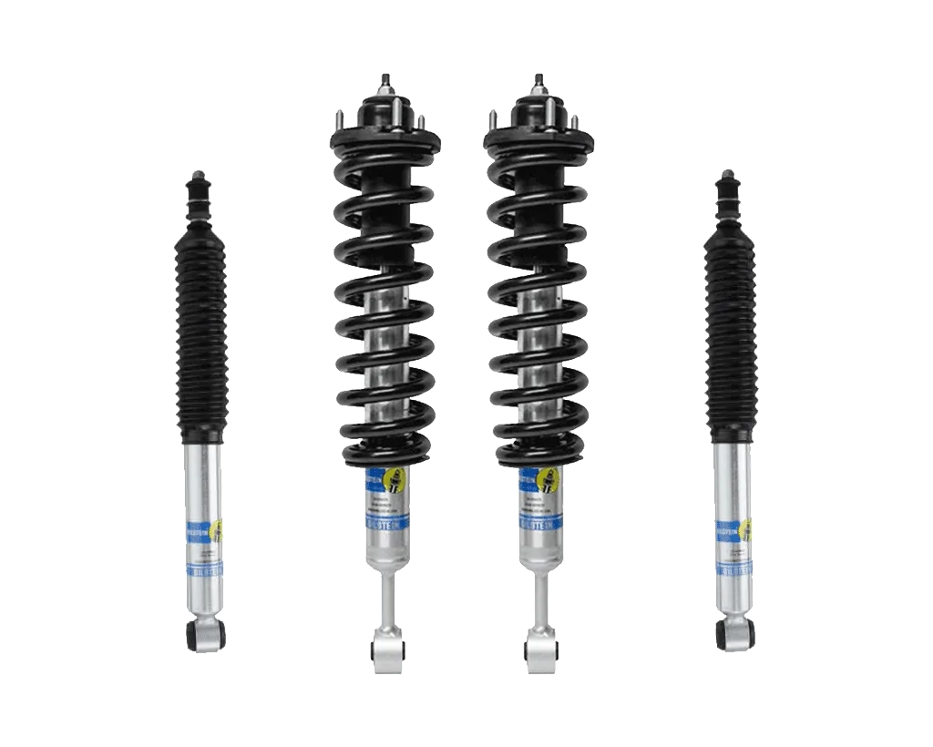 Bilstein/OME 5100 2" Front Lift Assembled Coilovers and Rear 5100 Shocks for 2016-2023 Toyota Tacoma