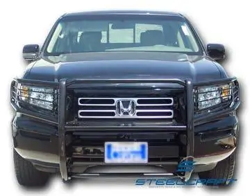 Steelcraft Black Grille Guard for Honda Ridgeline 2006-2015 - 55070 