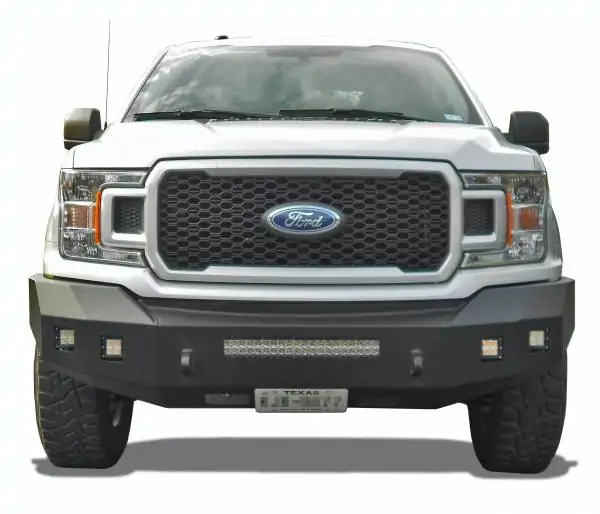 Steelcraft Fortis Front Bumper Fine Texture Black 2018-20 Ford F-150 Fits all models including eco-boost - 71-11420 