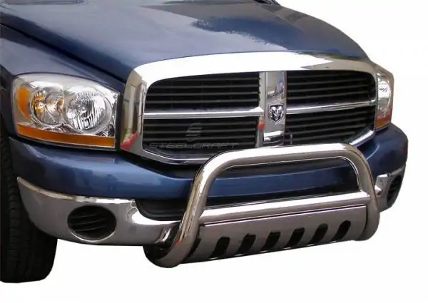 Steelcraft Stainless Steel Bull Bar for 06-08 Dodge Ram 1500 W/O Tow Hooks - 72140 