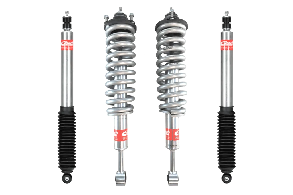 Eibach Stage 1 2" Front Assembled Coilovers and 0-1" Rear PRO-Truck-Lift kit for 2016-2023 Toyota Tacoma