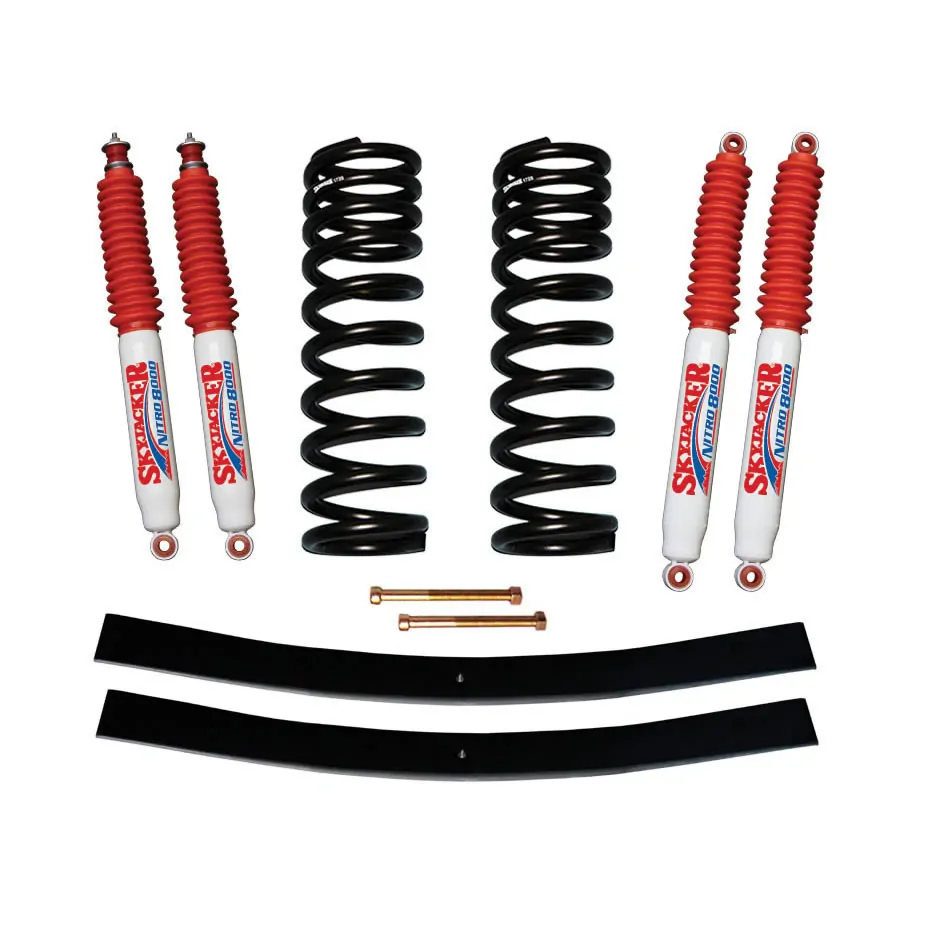 Skyjacker 1.5-2" Coil Springs Lift Kit Nitro Shocks for 70-72 Ford F-100 - 172EPK-N