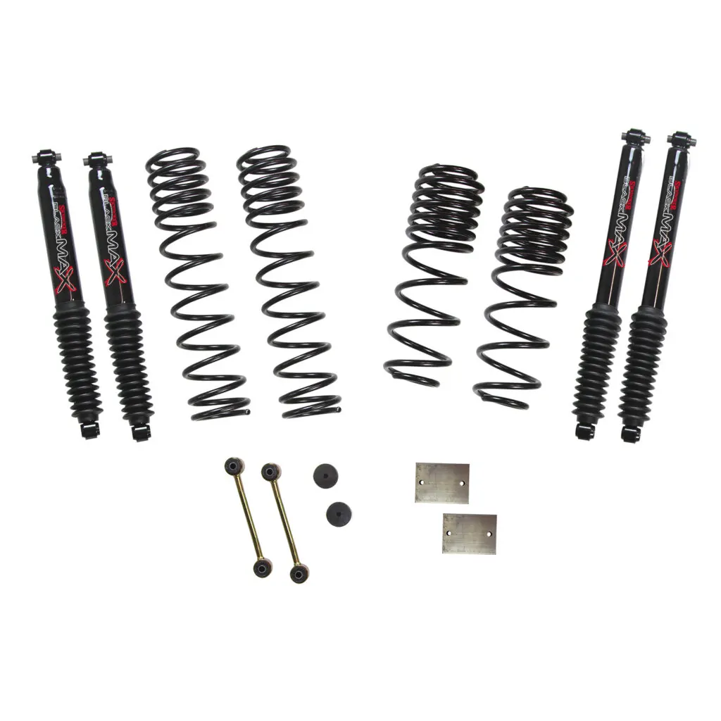 Skyjacker 1.5" Coils Lift Kit Black MAX Shocks for 2020 Wrangler JL Rubicon - JL15RBPBLTD