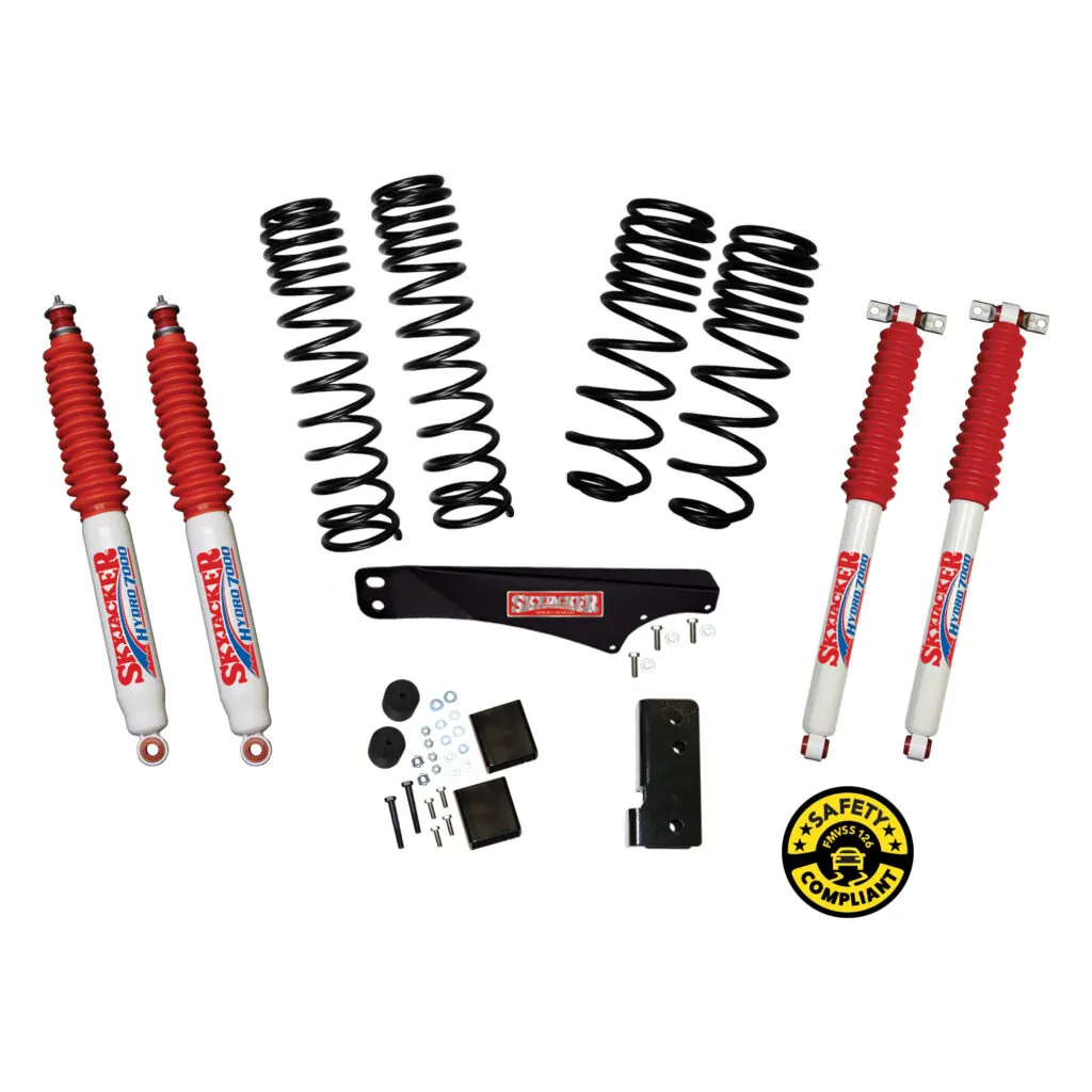 Skyjacker 2-2.5" Coils Lift Kit Hydro Shocks for 4 Door Skyjacker - JK25BPHLT