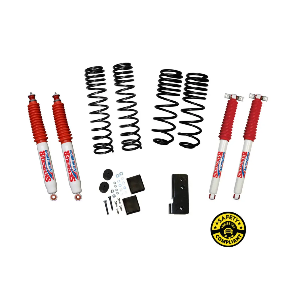 Skyjacker 2-2.5" Coils. Lift Kit for 2007-2018 Jeep Wrangler - JK20BPNLT