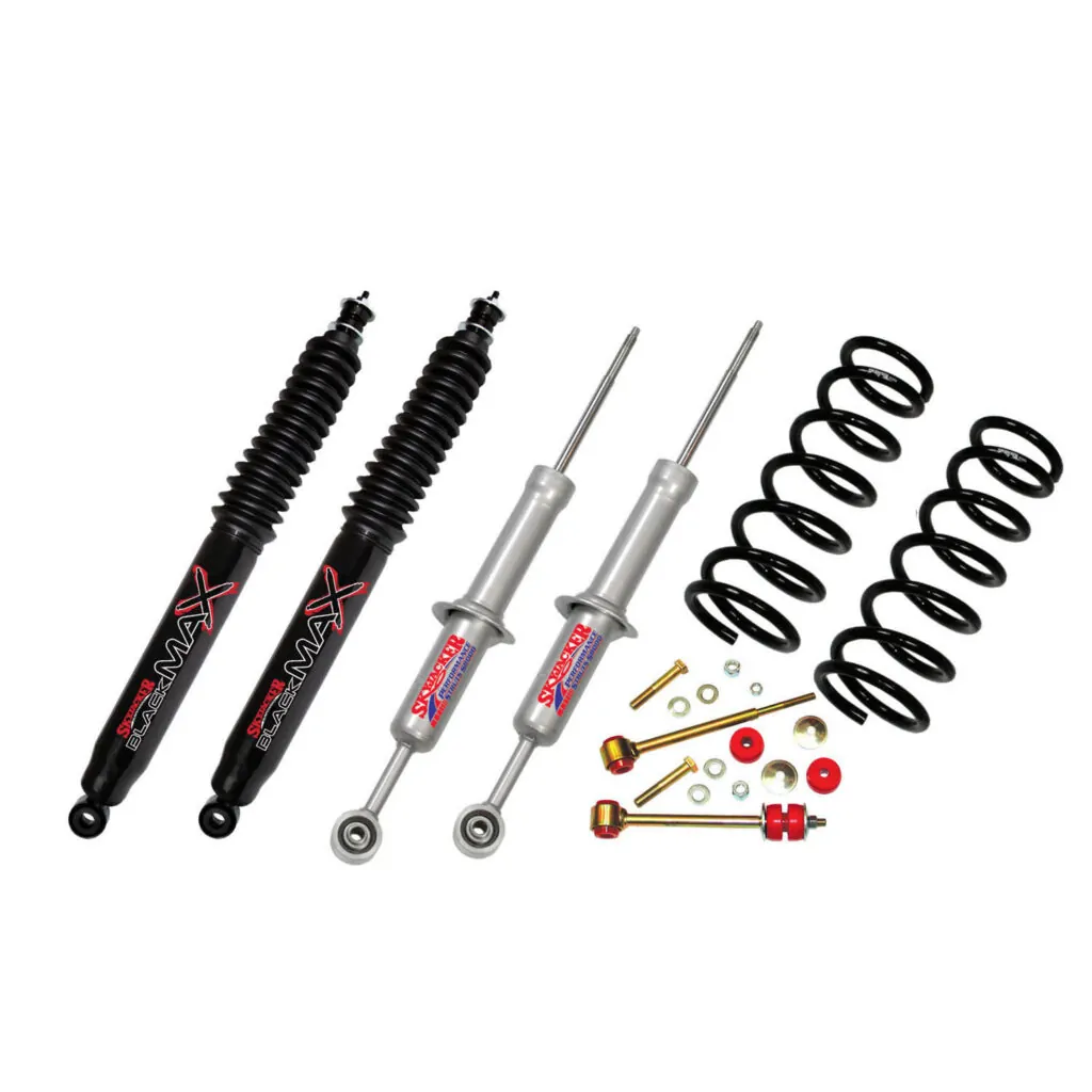 Skyjacker 3" Coils Lift Kit Black MAX Shocks for 07-14 Toyota FJ Cruiser - FJ730STBB