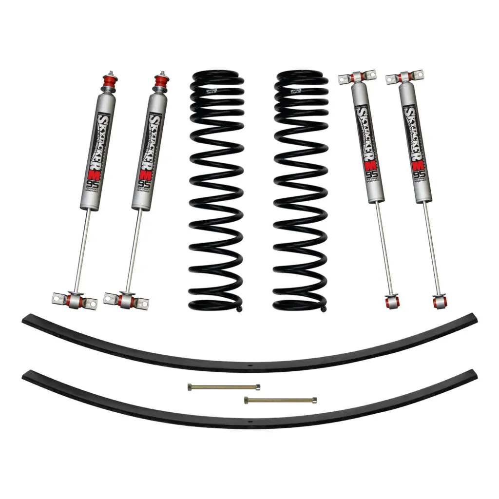 Skyjacker 3" Coils Lift Kit M95 Shocks for 84-01 Cherokee XJ - JC301BPMLT