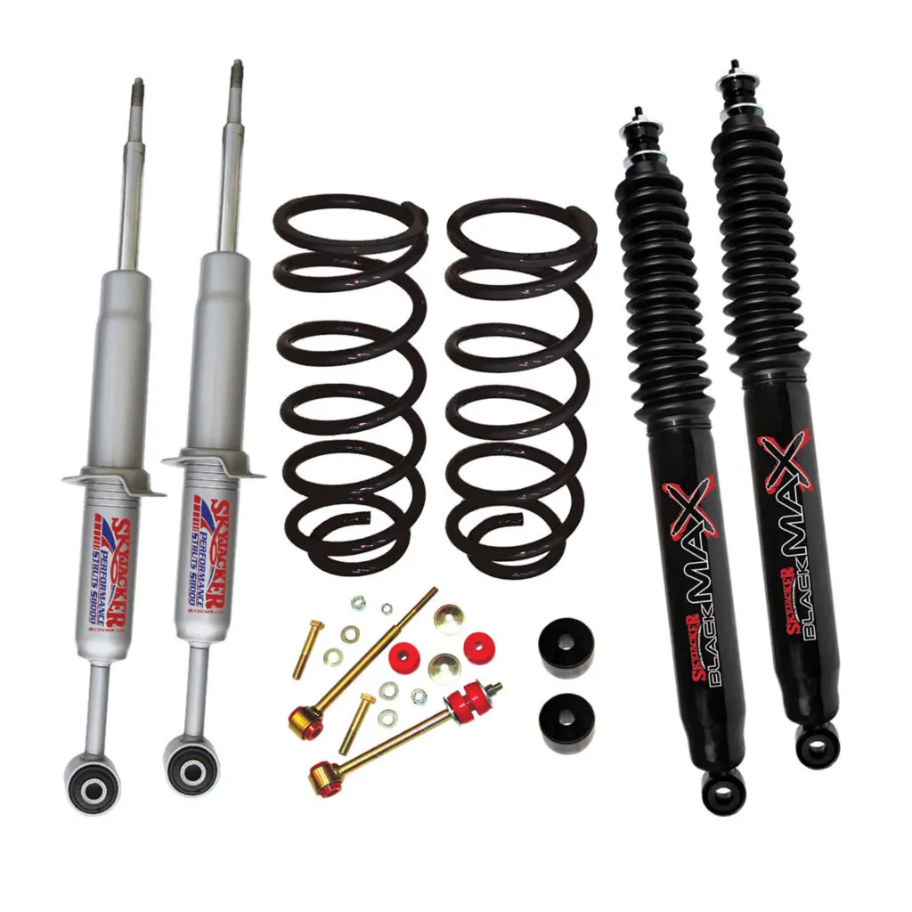 Skyjacker 3" Coils. Lift Kit Black MAX Shocks for 03-19 Toyota 4Runner - T4330STBB