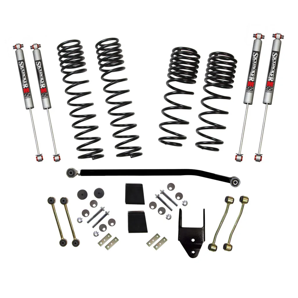 Skyjacker 3.5-4.0" Coils Lift Kit M95 Shocks for 2020 Jeep Wrangler JL Rubicon - JL40RBPMLTD