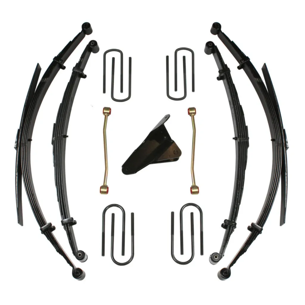 Skyjacker 4" Leaf Springs Lift Kit Hydro Shocks for 00-04 Ford F-350/F-250 Super Duty Gas - F9402MKS