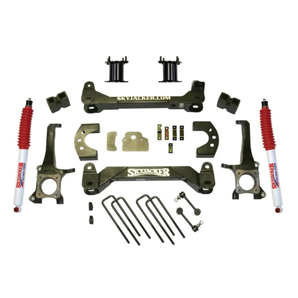 Skyjacker 4.5" Coil Springs Lift Kit Hydro Shocks for 07-19 Toyota Tundra - TU745BKH-R