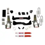 Skyjacker 6" Leaf Springs Lift Kit Nitro Shocks for 06-08 Dodge Ram 1500 - D660SSK-N