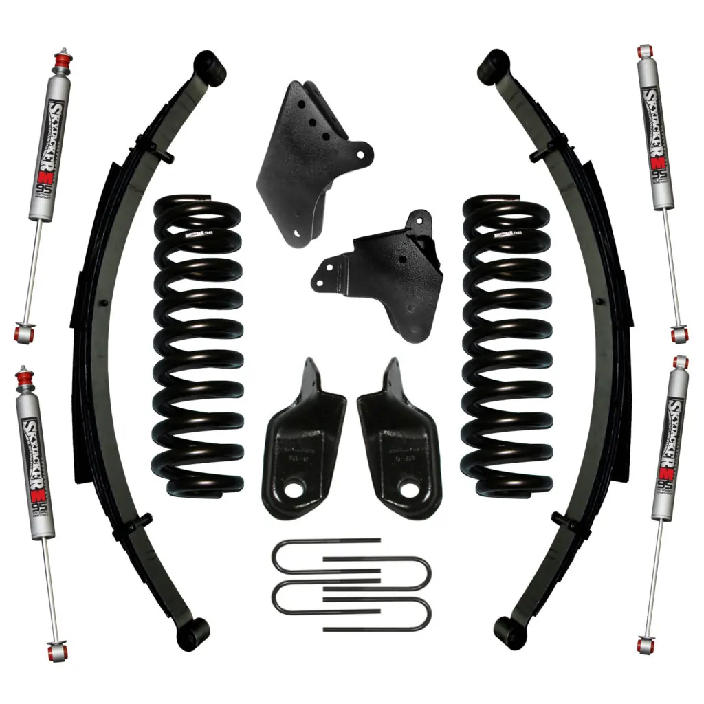 Skyjacker 6" Springs Lift Kit M95 Shocks for 80-96 Ford F-150 - 186BKS-M