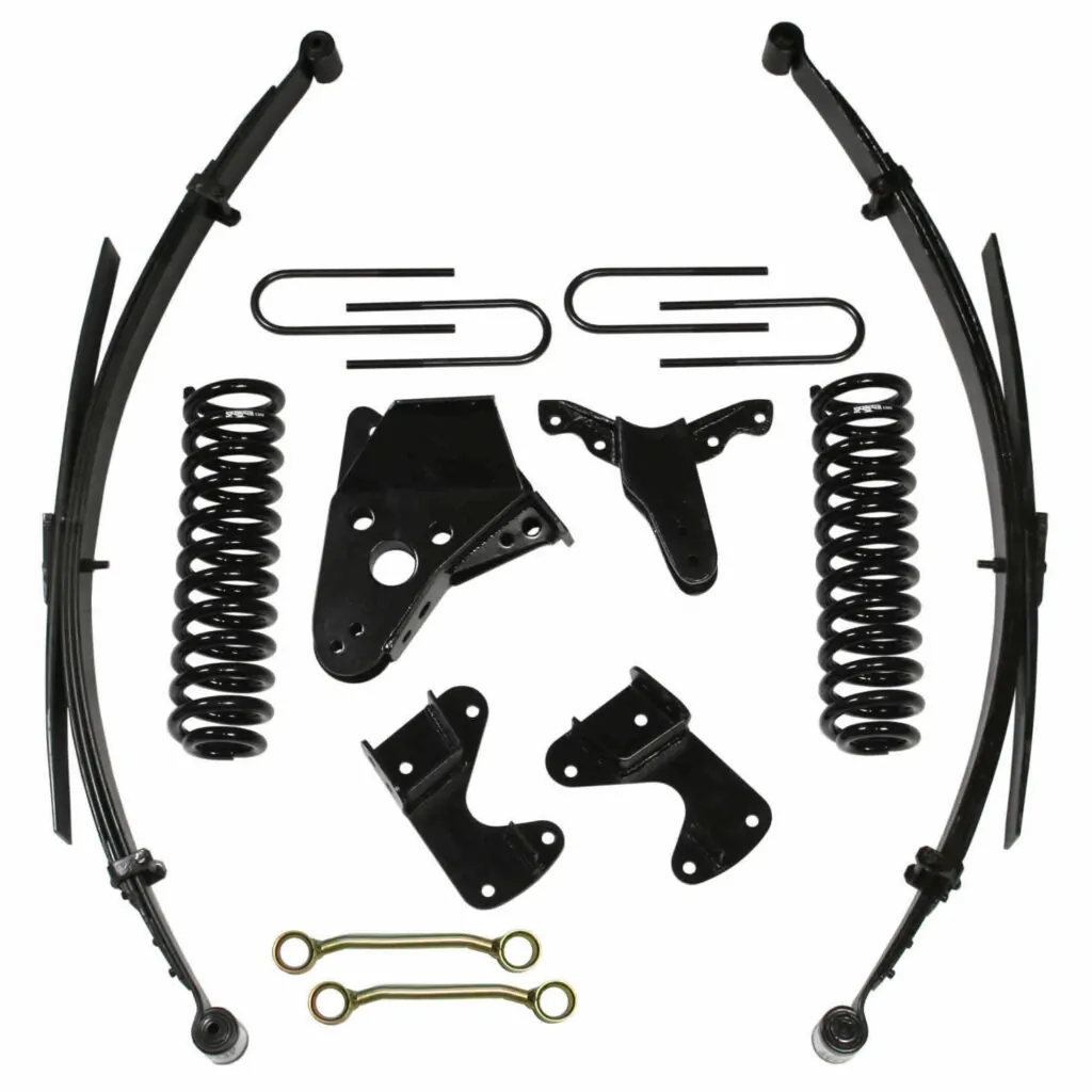 Skyjacker 6" Springs. Lift Kit Black MAX Shocks for 84-90 Bronco II - 136BHKS