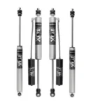 Fox 2.0 Perf Series 4-6 Front Lift Reservoir and 4-6 Rear Lift Perf Shocks for 2014-2023 Ram 2500 4WD