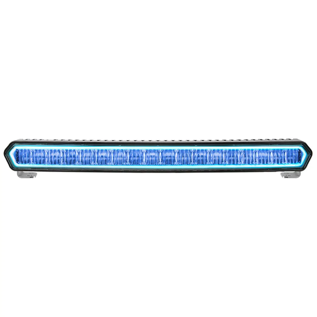 RIGID 20 Inch LED Light Bar Black W/Blue Halo Off Road SR-L Series - 63001