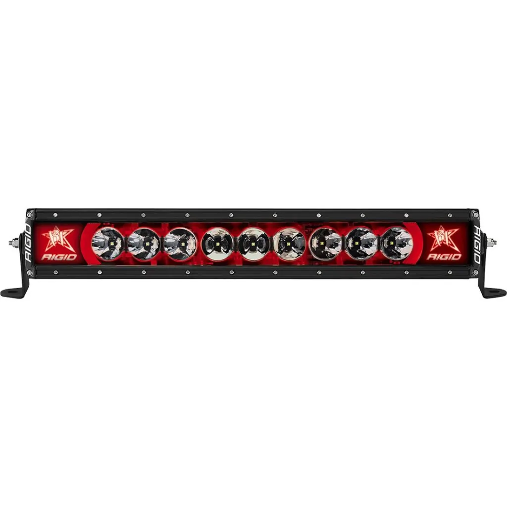 RIGID 20 Inch Red Backlight Radiance Plus - 220023