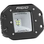 RIGID 2x2 115 Degree DC Power Scene Light Black Housing Flush Mount - 681523