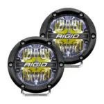 RIGID 360-Series 4 Inch Led  Off-Road  Drive Beam White Backlight Pair - 36117