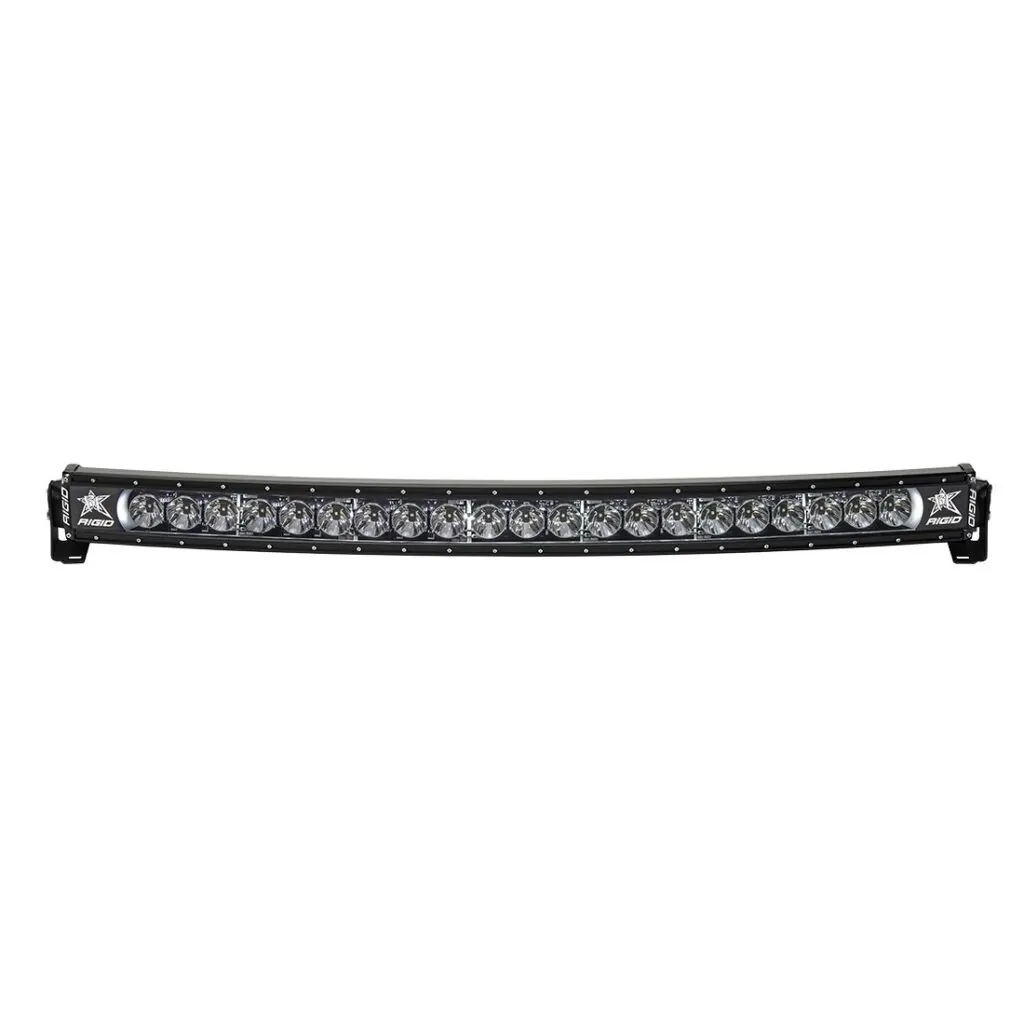 RIGID 40 Inch LED Light Bar Single Row Curved White Backlight Radiance Plus - 34000