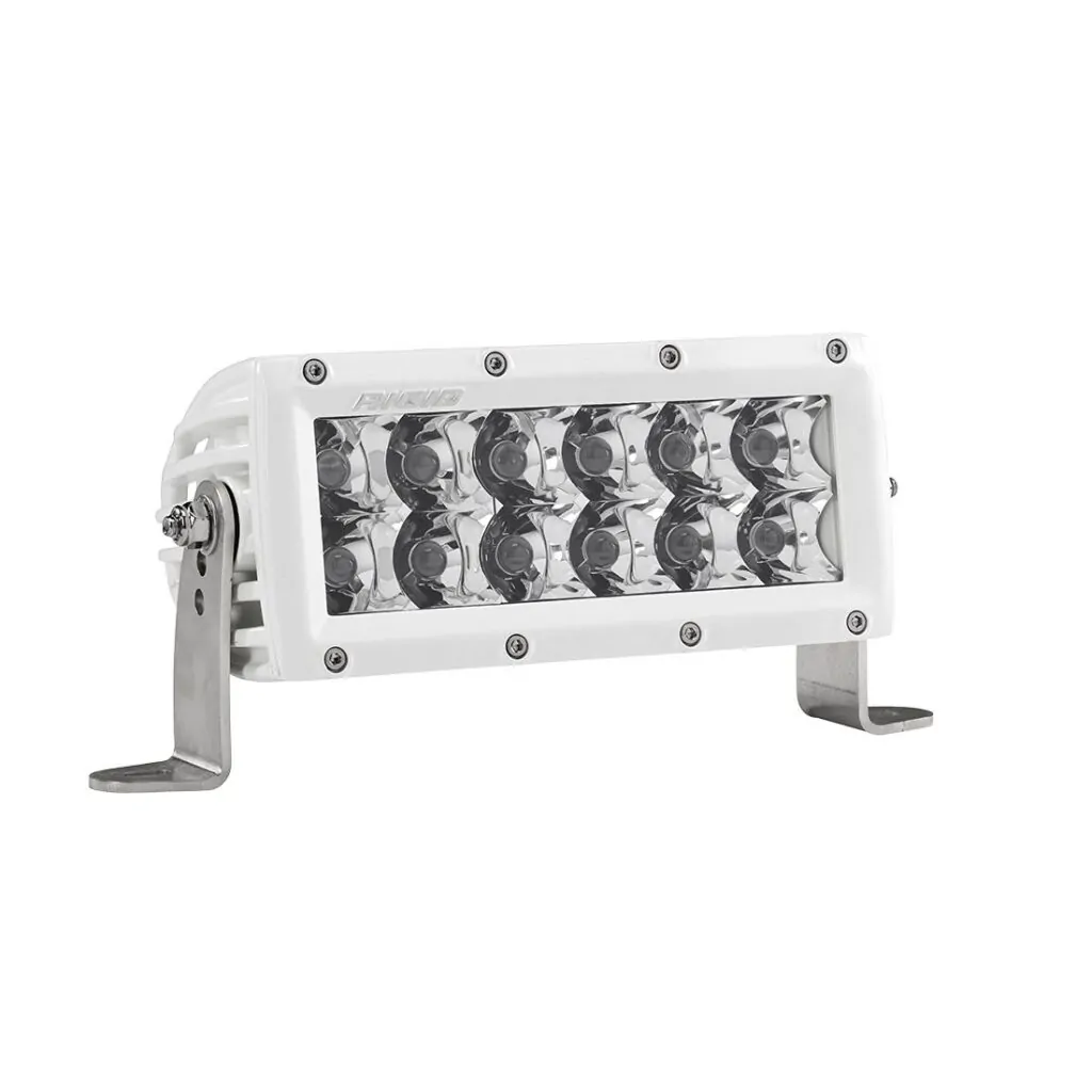 RIGID 6 Inch Spot Light White Housing E-Series Pro - 806213