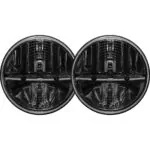 RIGID 7 Inch Round Heated Headlight With H13 To H4 Adaptor Pair - 55005