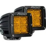 RIGID Diffused Rear Facing High/Low Surface Mount Yellow Pair D-Series Pro - 90151