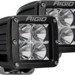 RIGID Flood Surface Mount Black Pair D-Series Pro - 202113