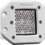 RIGID Hybrid Diffused Flush Mount White Housing D-Series Pro - 611513