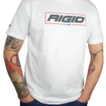 RIGID RIGID T Shirt Established 2006 Medium White - 1050