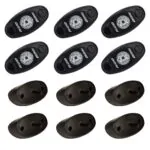 RIGID Rock Light Kit Amber Set of 6 Lights A-Series - 400293