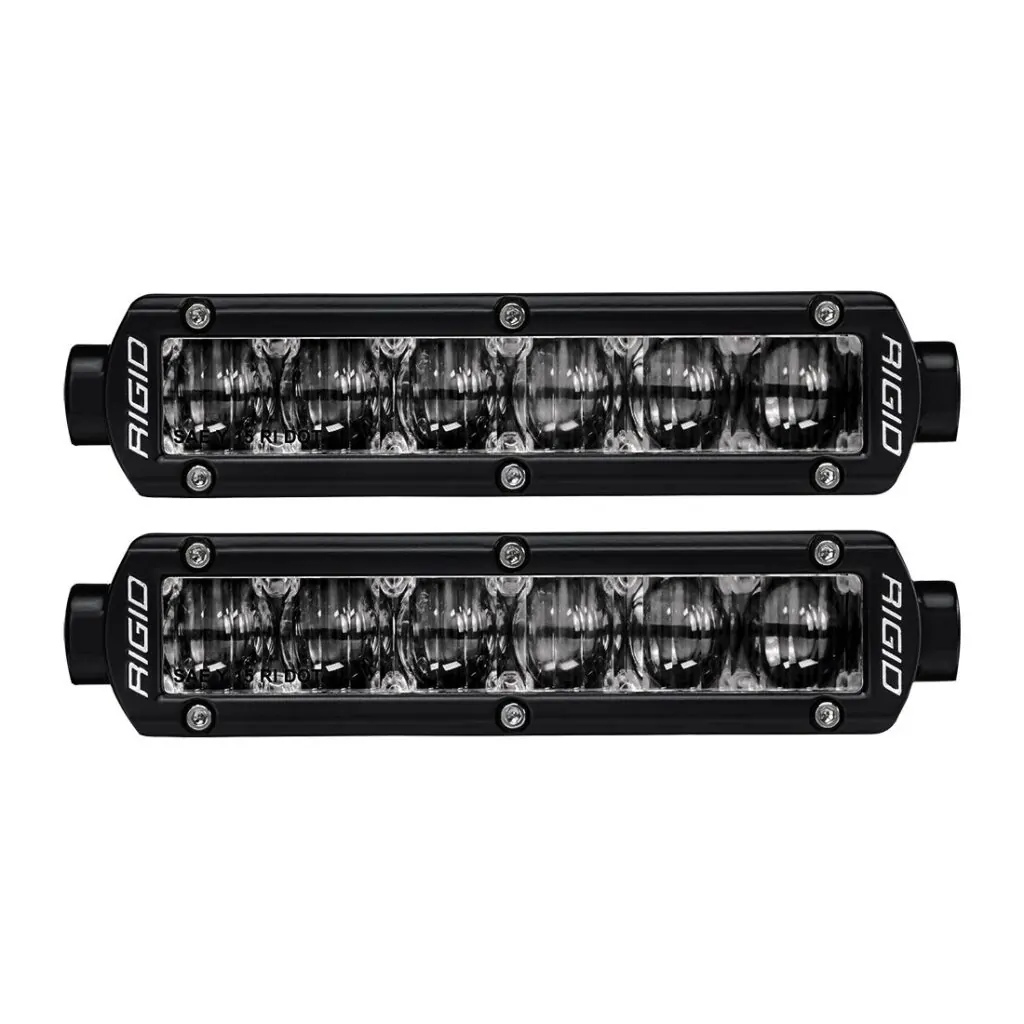 RIGID SAE 6 Inch Fog Light Pair SR-Series Pro - 906703