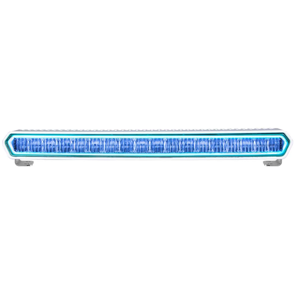 RIGID SR-L Series Marine 20 Inch LED Light Bar White With Blue Halo - 62001