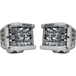 RIGID Spot Surface Mount White Housing Pair D-SS Pro - 862213