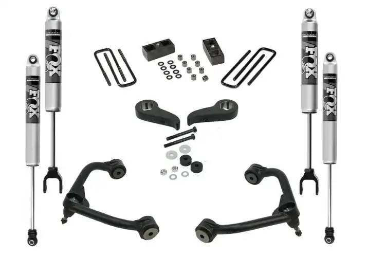 SuperLift 3 Lift Kit with Fox 2.0 Shocks for 2020-2022 GMC Sierra 2500HD-3500HD_K1013F