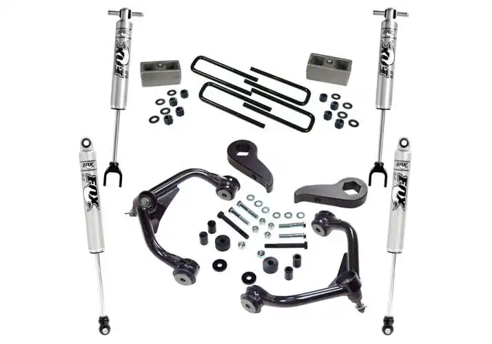 SuperLift 3 Lift Kit with Fox Shocks for 2011-2019 Chevrolet Silverado 2500HD-3500HD_K1010F