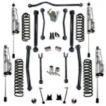 Superlift 4 Lift Kit with Fox 2.0 Reservoir Shocks and Reflex Ctrl Arms for 2007-2018 Jeep Wrangler JK 2Door_K996FX