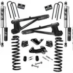 Superlift 4 Lift Kit with Fox 2.0 Reservoir Shocks for 2005-2007 Ford F250-350 4WD Diesel with Replacement Radius Arms_K975FX