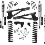 Superlift 4 Lift Kit with Fox 2.0 Reservoir Shocks for 2008-2010 F250-350 4WD Diesel with Replacement Radius Arms_K981FX